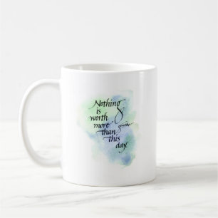 Café Taza inspiradora de Goethe