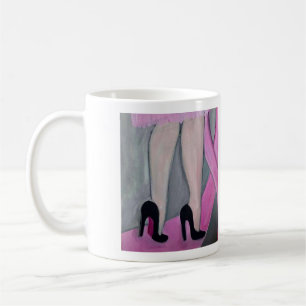 Café Taza inspiradora de los talones