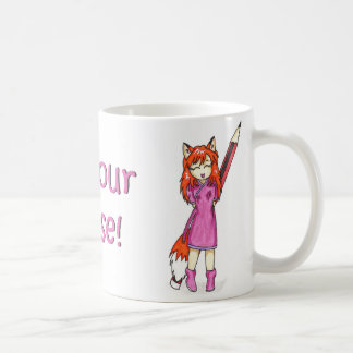 Café Taza interna de la musa
