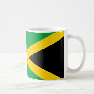 Café Taza jamaicana de la bandera