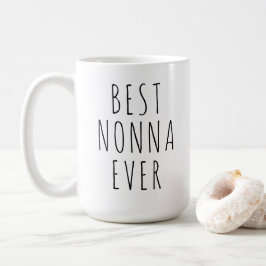 Café Taza La Mejor Nonna de Todos los Tiempos Regalo de