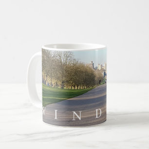 Café Taza larga del paseo de Windsor