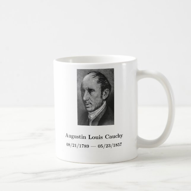 Café Taza - las contribuciones complejas de Cauchy (Derecha)