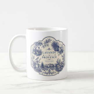 Café taza lavanda de provenza 