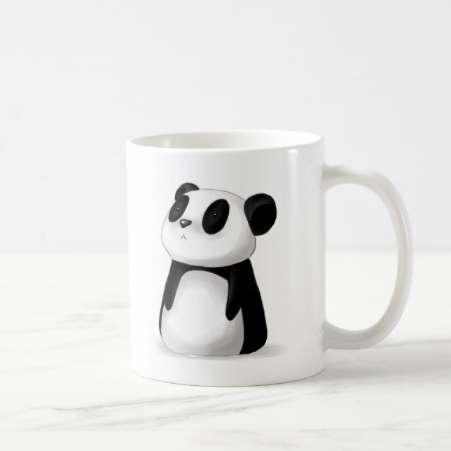 Café Taza linda de la panda (Derecha)