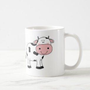 Café Taza linda de la vaca