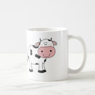 Café Taza linda de la vaca