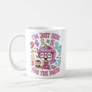 Café Taza Linda de Matemáticas para Adorables