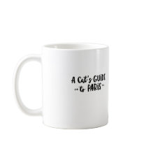 Taza linda del gato de París