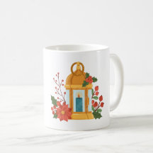 Taza Linterna Dorada | Taza de cita inspiradora