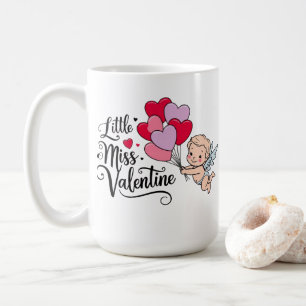 Café Taza Little Miss Valentine regalo, regalo día de S