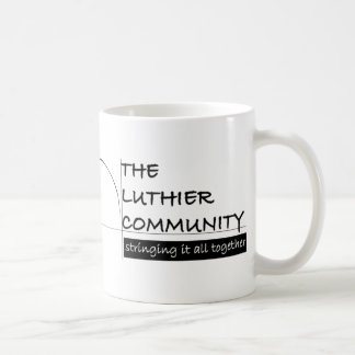 Café Taza llena del abrigo de LuthierCom