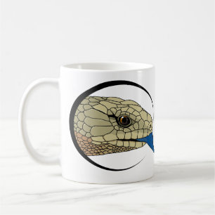 Café Taza machihembrada azul de Skink