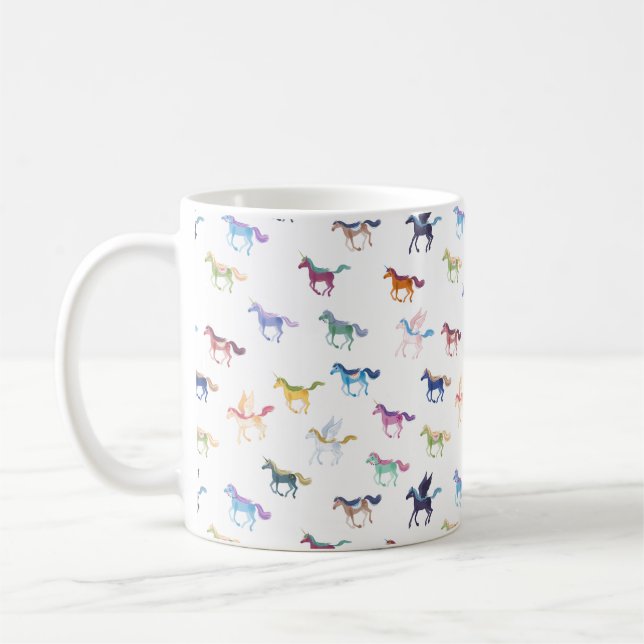 Café Taza mágica de los caballos (Izquierda)
