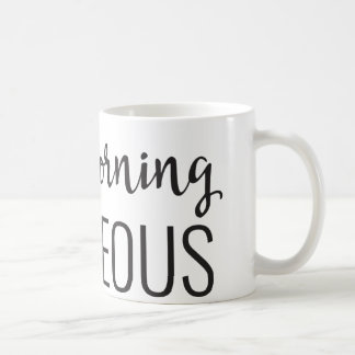 Café Taza magnífica 11oz de la buena mañana