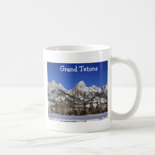 Café Taza magnífica del parque nacional de Teton