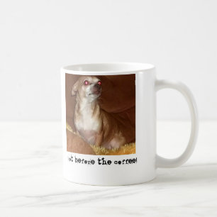 Café Taza malvada de la chihuahua