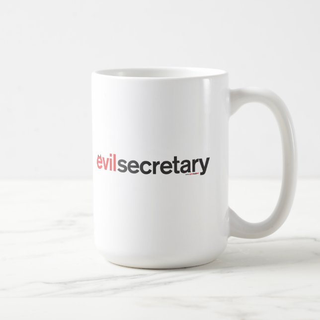 Café taza malvada de la secretaria (Derecha)
