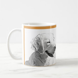 Café Taza Mamá de Golden Retriever Adorable