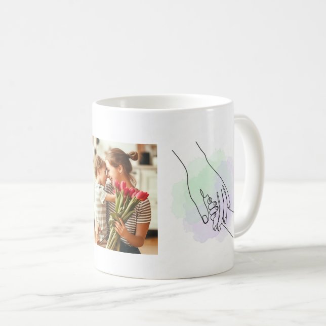 Café Taza Mama El Corazón de Nuestro Hogar (Anverso derecho)
