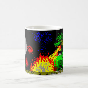 Café Taza mareada del mundo de fantasía