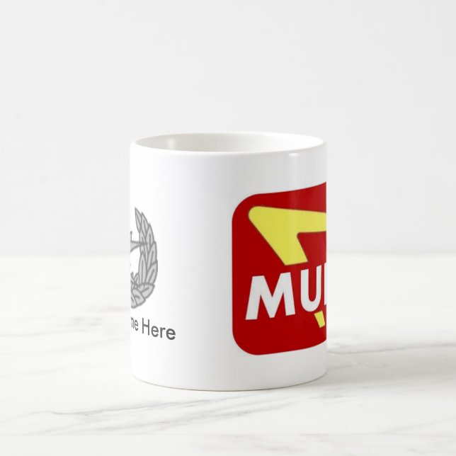 Café Taza mayor de la insignia de Muroc EOD (Centro)