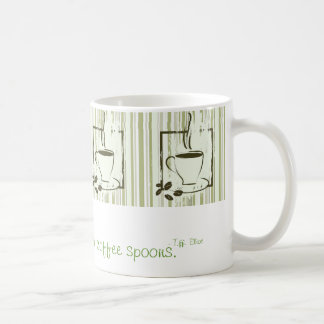 Café Taza medida de la vida