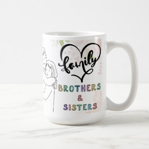 Café Taza Mejor Hermano del Mundo con Mensaje de Amor S