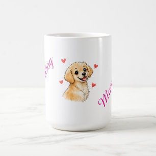 Café Taza Mejor Mamá de Perro del Mundo – Cachorro Gold