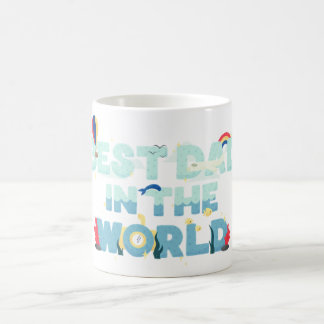Café Taza Mejor Papá del Mundo – Tema de Viaje Divertid