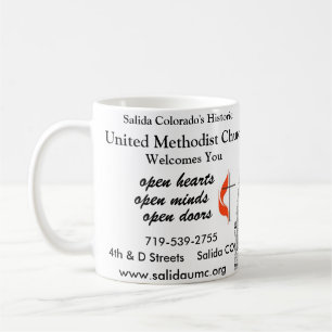Café Taza metodista unido de la iglesia