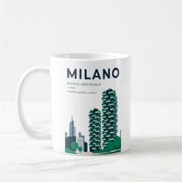 Café Taza Milano Bosco Verticale - Regalo de Milán Ital