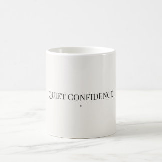 Café Taza minimalista de confianza silenciosa