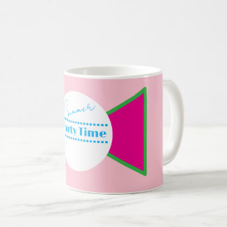 Café Taza Momento de Fiesta de Verano