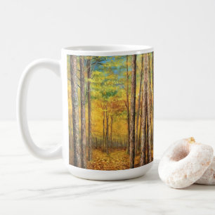 Café Taza Mug - Árboles de aves forestales de Acad