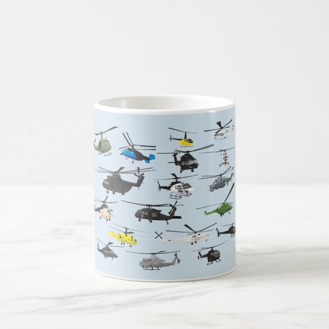Café Taza múltiple de los helicópteros (Centro)
