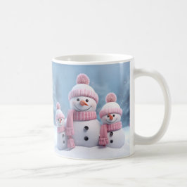 Café Taza Navideña Adorable de Muñeco de Nieve | Taza A
