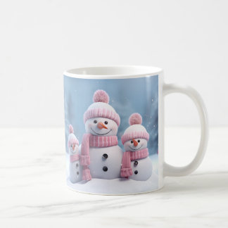Café Taza Navideña Adorable de Muñeco de Nieve | Taza A