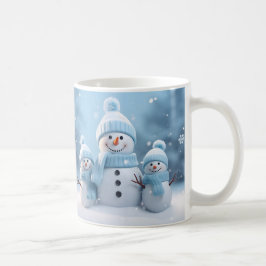 Café Taza Navideña Adorable de Muñeco de Nieve | Taza I