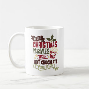 Café Taza Navideña Mona Mira Películas de Navidad