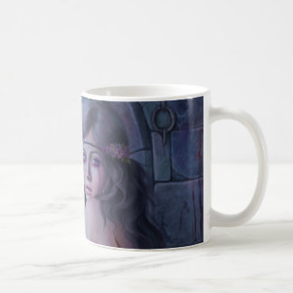 Café Taza negra de las alas