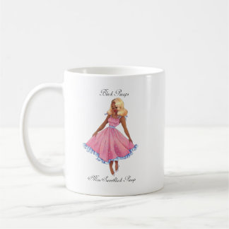 Café Taza negra de los Pinups - Audrey