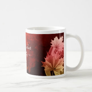 Café Taza Noche de Otoño Silenciosa