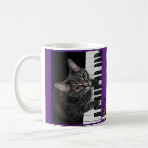 Café Taza Nora El Gato De Piano 004