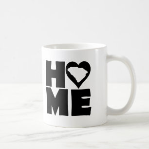 Café Taza o taza de viaje del estado del corazón de la 