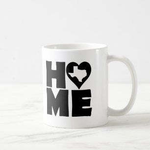 Café Taza o taza de viaje del estado del corazón de Tex