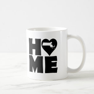 Café Taza o taza de viaje Massachusetts Home Heart Stat