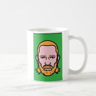 Café Taza oficial de la barba del oro (logotipo
