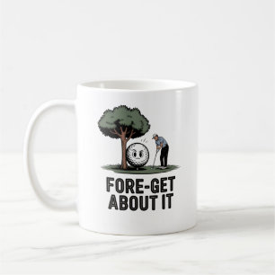 Café Taza Olvídate de Eso – Regalo Divertido de Golf pa