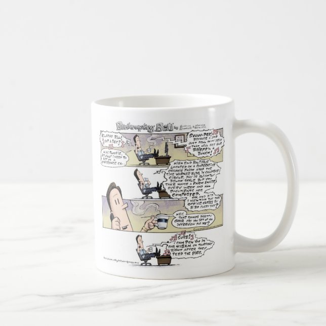 Café Taza orgánica de la quiebra (Derecha)